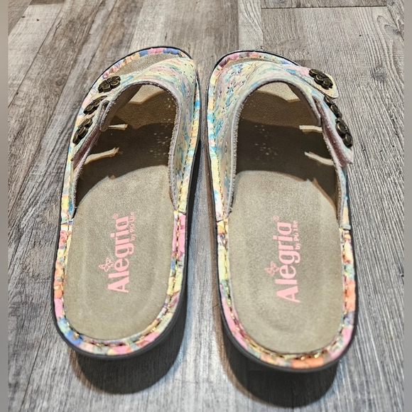 💜Alegria By PG Lite Leather Sandals Earth Goddess Multicolor Zize 38🩷 - Picture 5 of 14